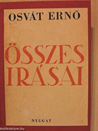 Osvát Ernő összes írásai