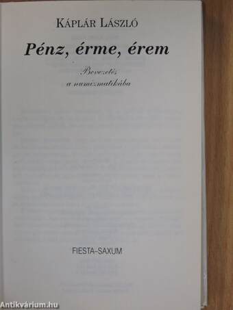 Pénz, érme, érem