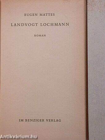 Landvogt Lochmann