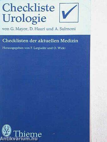 Checkliste Urologie