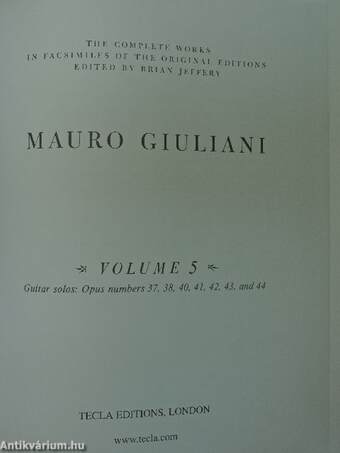 Mauro Giuliani - Volume 5.