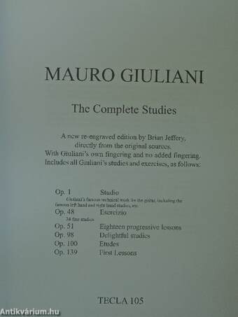 Mauro Giuliani - The Complete Studies