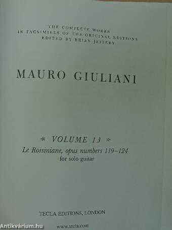 Mauro Giuliani - Volume 13.