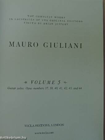 Mauro Giuliani - Volume 5.