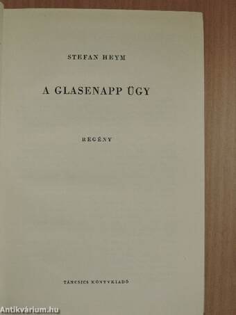 A Glasenapp ügy