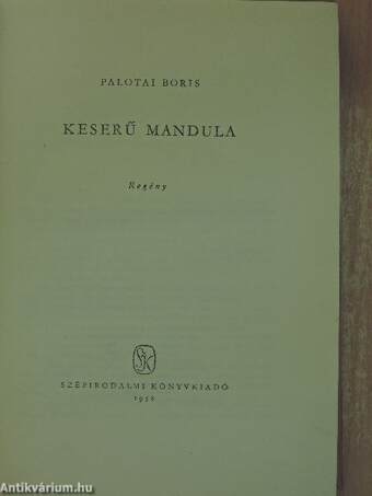 Keserű mandula