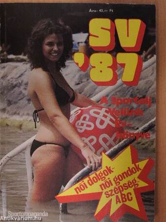 Sportolj Velünk Évkönyv 1987.