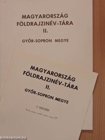 Magyarország földrajzinév-tára II. - Győr-Sopron megye