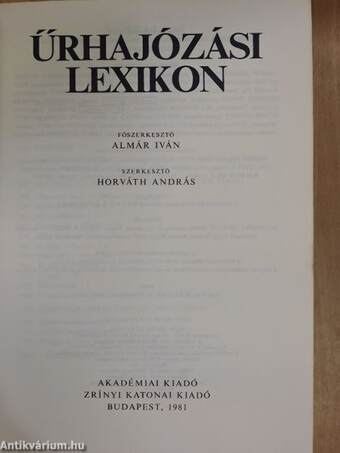 Űrhajózási lexikon