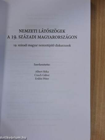 Nemzeti látószögek a 19. századi Magyarországon