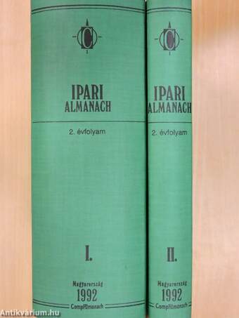 Ipari almanach 1992. I-II.