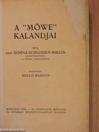 A "Möwe" kalandjai