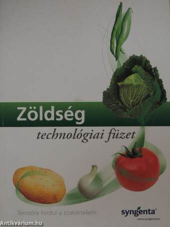 Zöldség technológiai füzet