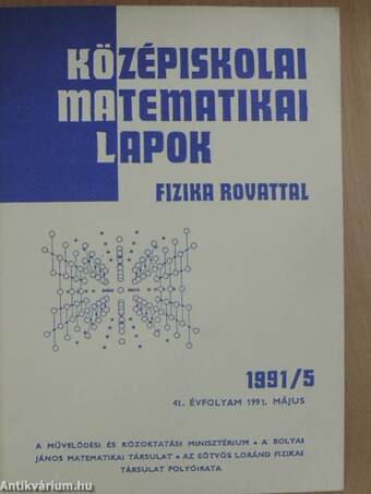 Középiskolai matematikai lapok 1991. május