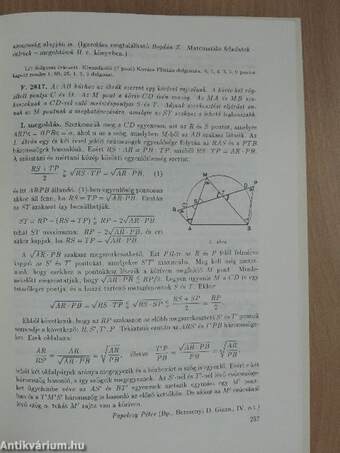 Középiskolai matematikai lapok 1991. szeptember