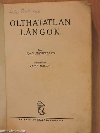 Olthatatlan lángok