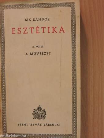 Esztétika III.