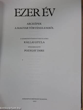 Ezer év