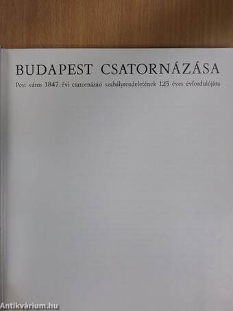 Budapest csatornázása