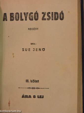 A bolygó zsidó I-V.