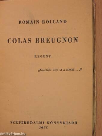 Colas Breugnon