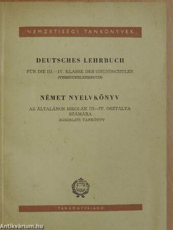 Német nyelvkönyv III-IV.