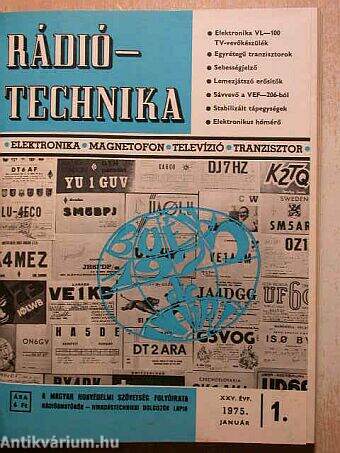 Rádiótechnika 1975-1976. január-december