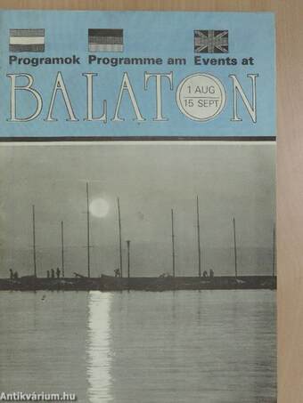 1 Aug - 15 Sept Balaton