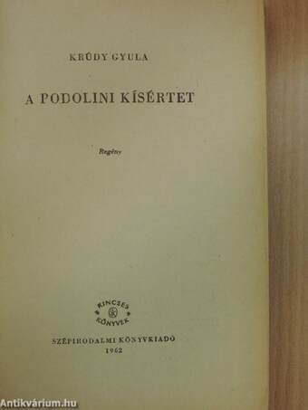 A podolini kísértet