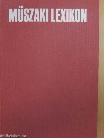 Műszaki lexikon 1-3.