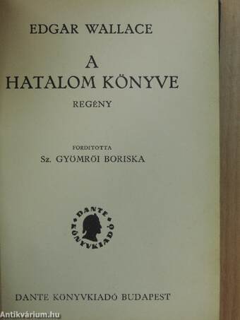 A hatalom könyve