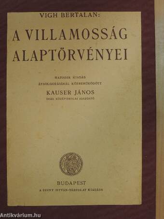 A villamosság alaptörvényei