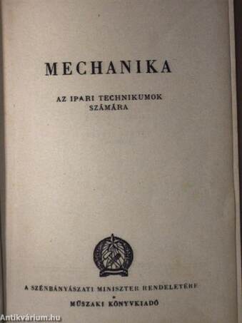 Mechanika/Mechanikai példatár