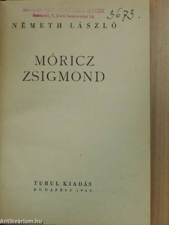 Móricz Zsigmond