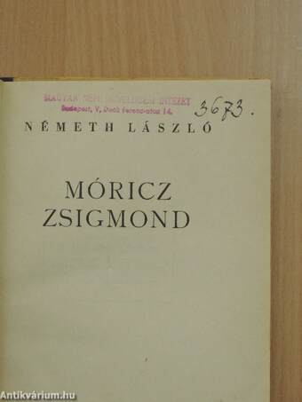 Móricz Zsigmond