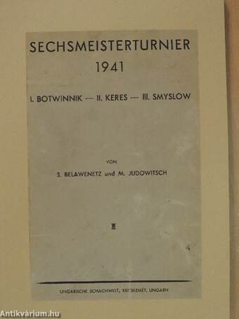 Sechsmeisterturnier 1941