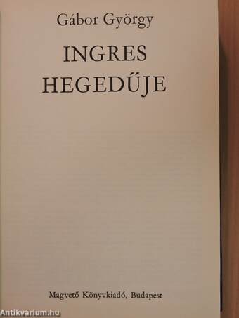 Ingres hegedűje