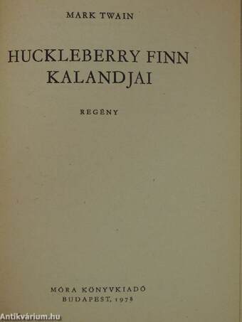 Huckleberry Finn kalandjai