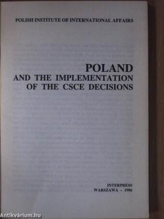 Poland and the implementation of the CSCE decisions