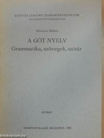 A gót nyelv