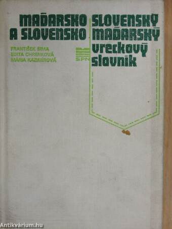 Madarsko-slovensky a slovensko-madarsky vreckovy slovník