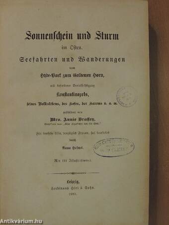 Sonnenschein und Sturm im Osten (gótbetűs)