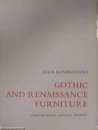 Gothic and Renaissance Furniture