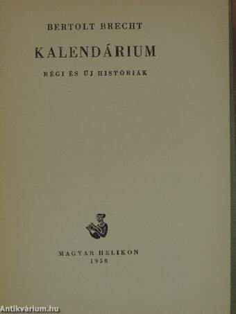 Kalendárium