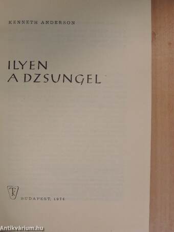 Ilyen a dzsungel