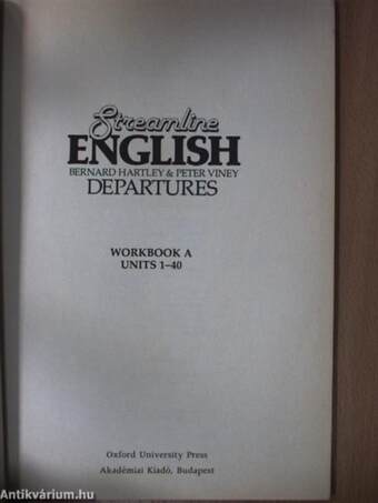 Streamline English Departures - Workbook A