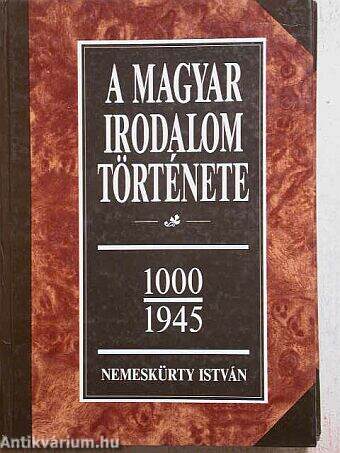 A magyar irodalom története 1. (töredék)