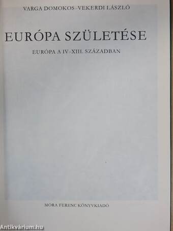 Európa születése