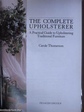 The Complete Upholsterer