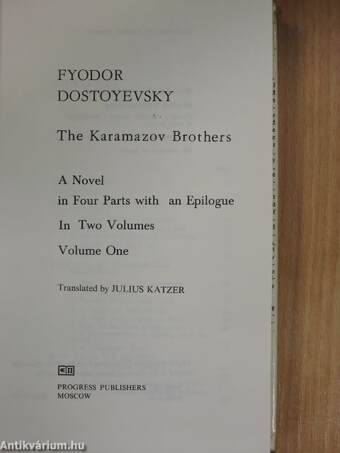 The Karamazov Brothers I-II.